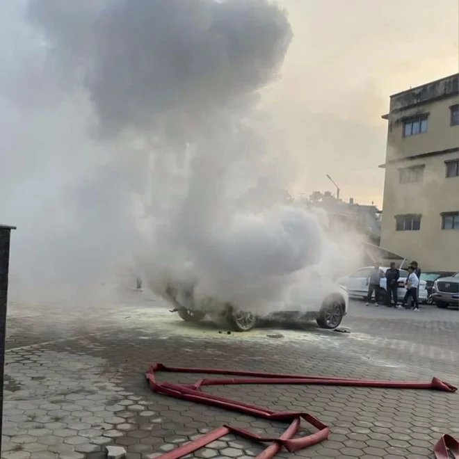 Suspected Wiring Issue in Seres 3 Electric Car Leads to Incident in Kathmandu