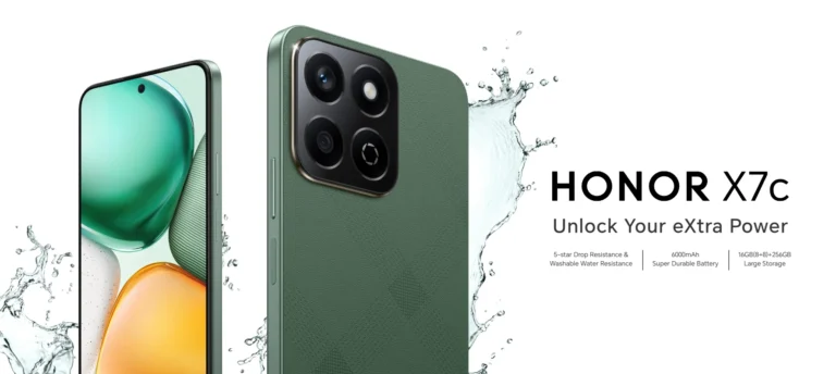 Honor X7c Debuts in Nepal with Splash-Proof Build and Drop-Tested Durability!