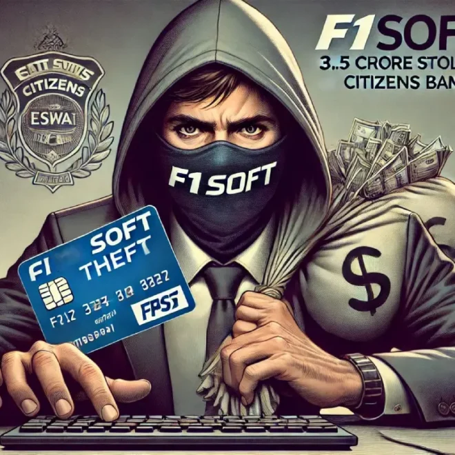 F1 Soft Theft: 3.5 Crore Stolen from Citizens Bank Account
