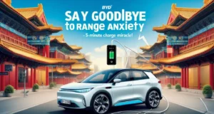 Say Goodbye to Range Anxiety: BYD’s 5-Minute Charge Miracle!